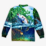 Barramundi Fishing Shirt | UPF 50+ Sun Protection | Recycled Fabric | Fisherman Apparel - Image 3