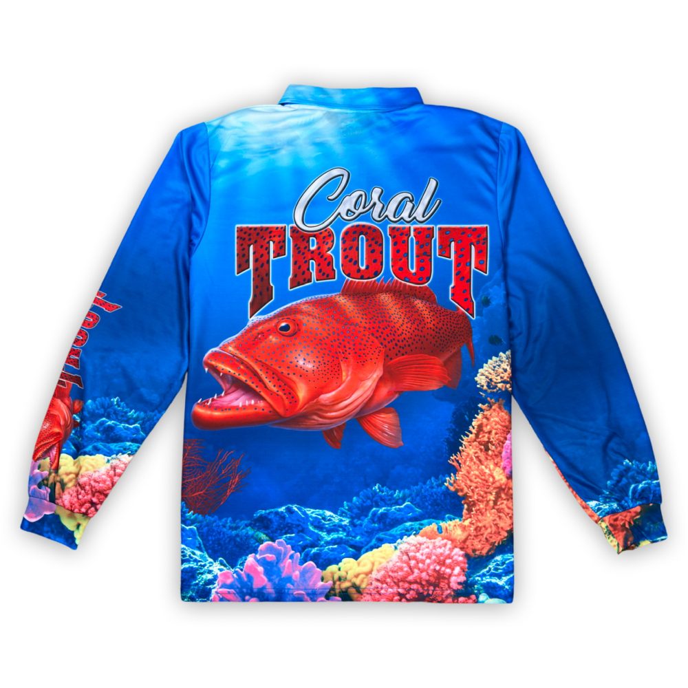 Coral Trout Fishing Shirt | UPF 50+ Sun Protection |
