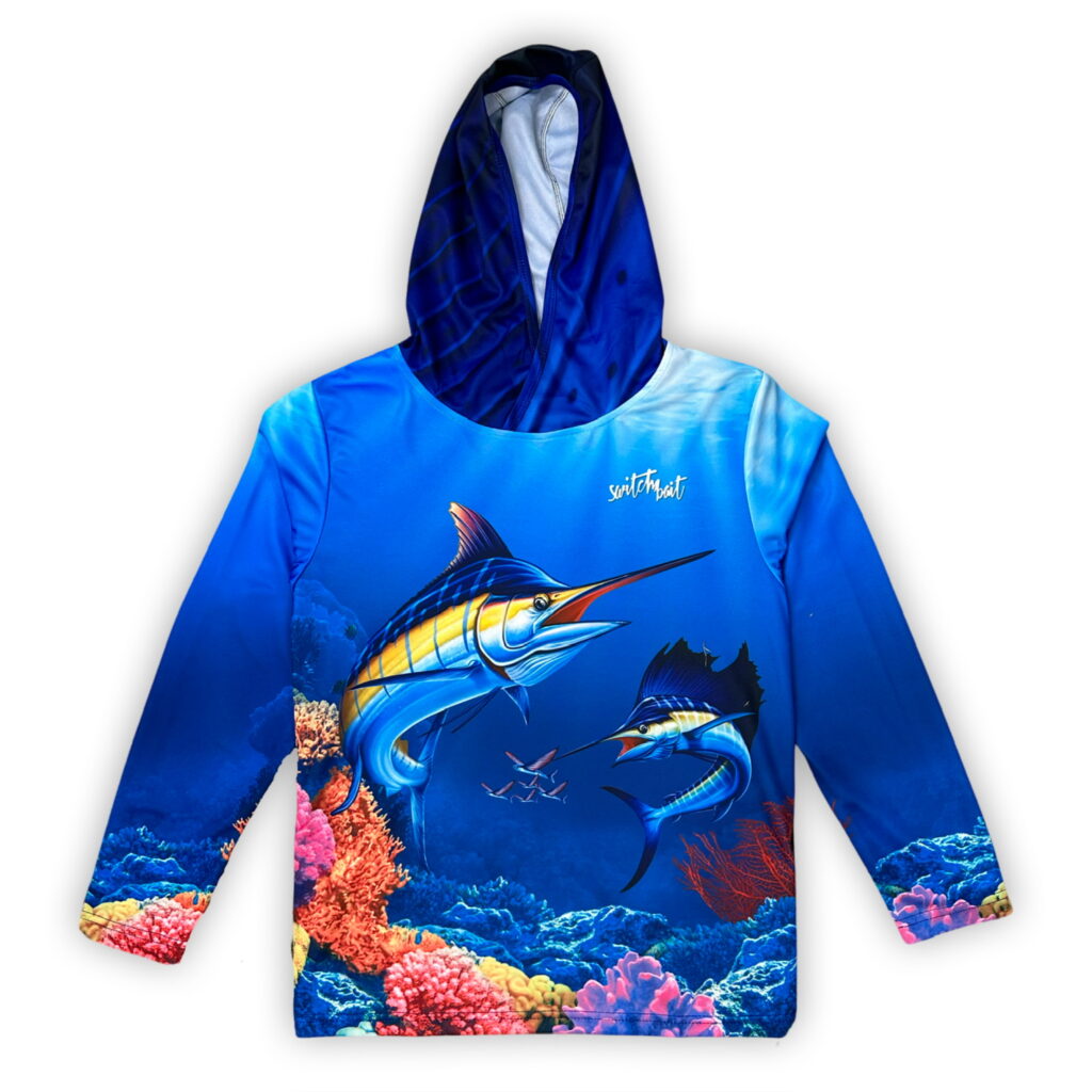 Kids Fishing Shirt Front