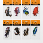 Switchbait 8 pack Australian fish species air fresheners in retail packaging, featuring barramundi, snapper, game fish, coral trout, dhufish, mudcrab, flathead and kingfish designs.