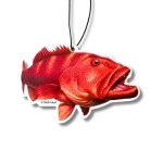 Fish air freshener coral