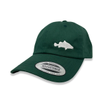 Minimalist Barramundi Low Profile Dad Hat | Black | Green | Navy - Image 3