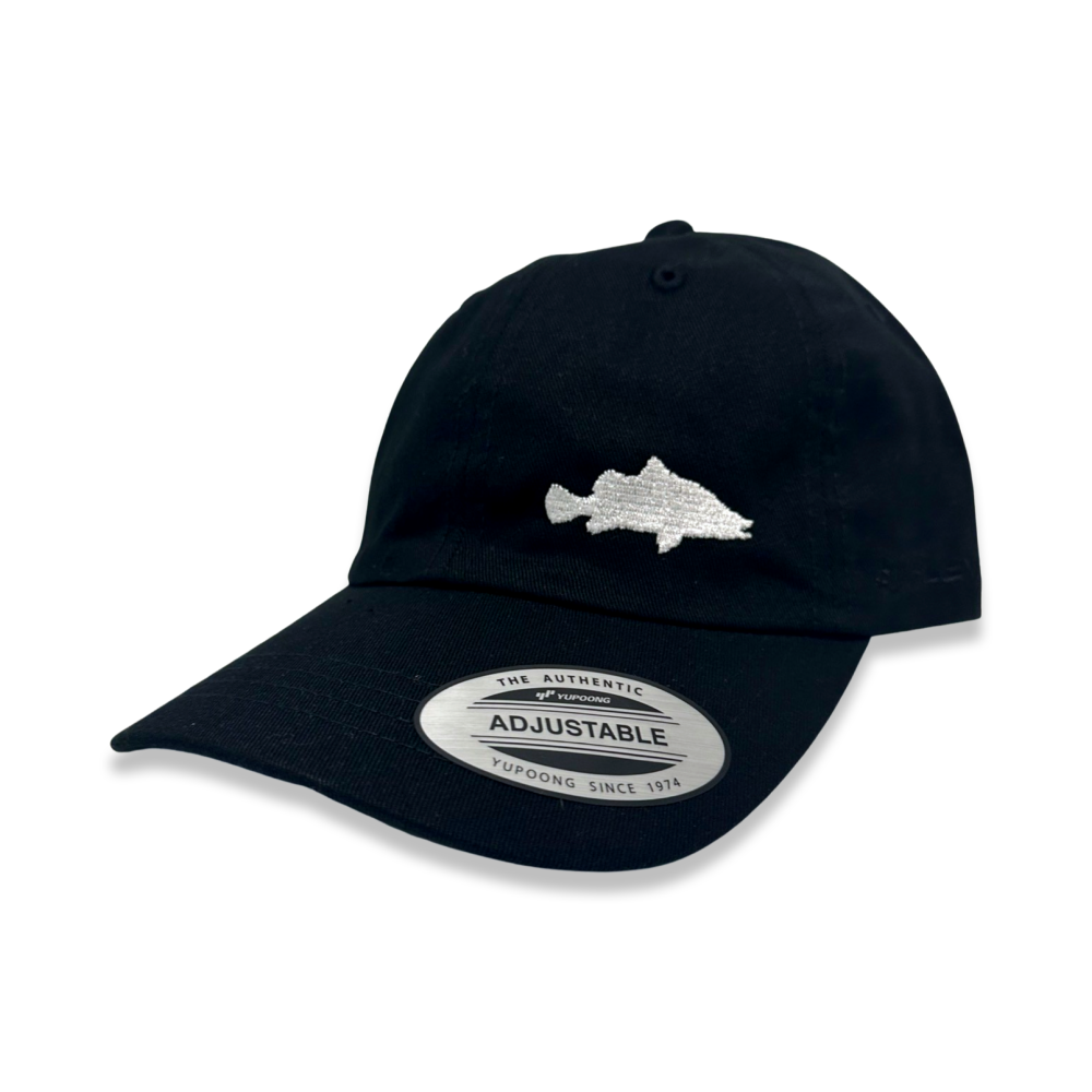 Minimalist Barramundi Low Profile Dad Hat | Black | Green | Navy