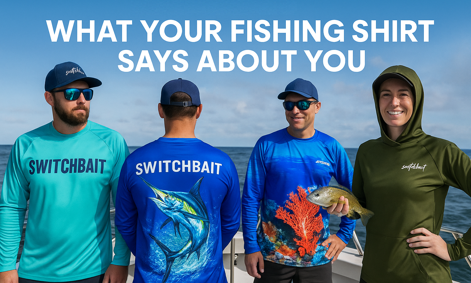 Switchbait Custom Fishing shirt Australia