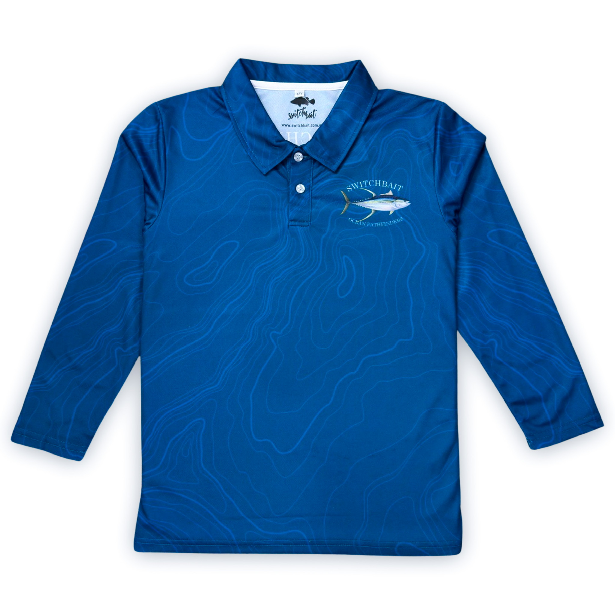Kids Yellowfin Tuna Fishing Shirt | UPF 50+ Sun Protection - Image 2