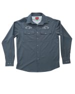 Atlantic Easyfisher with Barramundi embroidery flat front