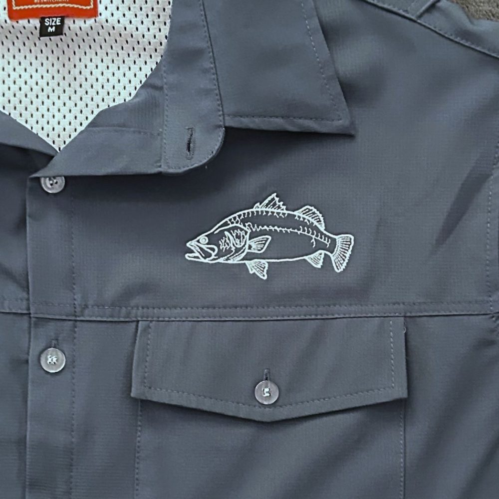 Barramundi Embroidery