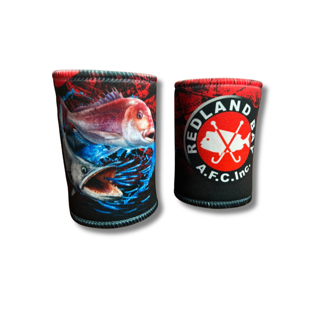 Custom Stubby Cooler for fishing club