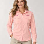 Ladies Easy Fisher Pink model shot