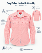 Womens easy fishier pink sailfish embroidery diagram